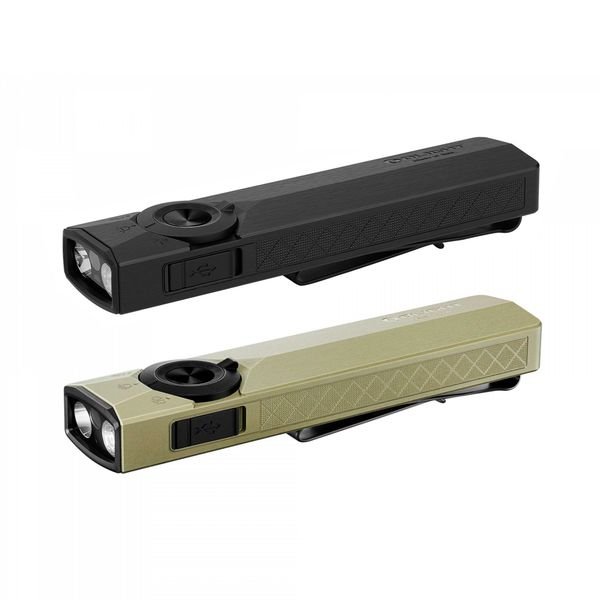 Taskulamppu OLIGHT ArkPro Ultra - 1700 lm / 124 mm / Ladattava, Oliivin vihreä