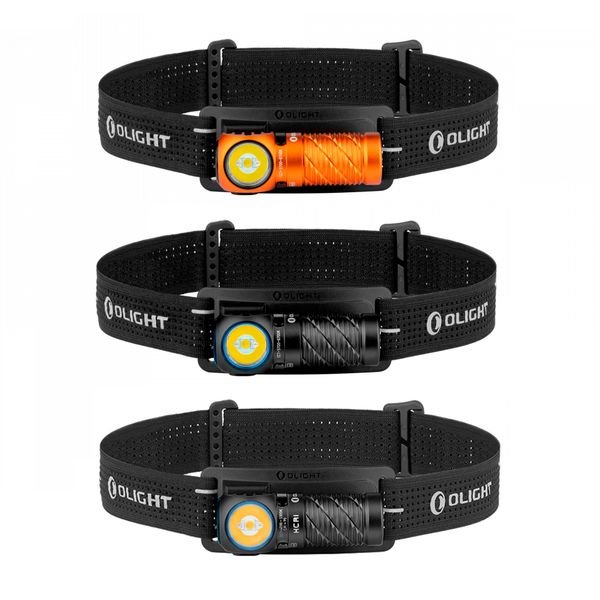 Otsalamppu OLIGHT Perun 3 Mini - 1250 lm / Ladattava, Musta (Standard)