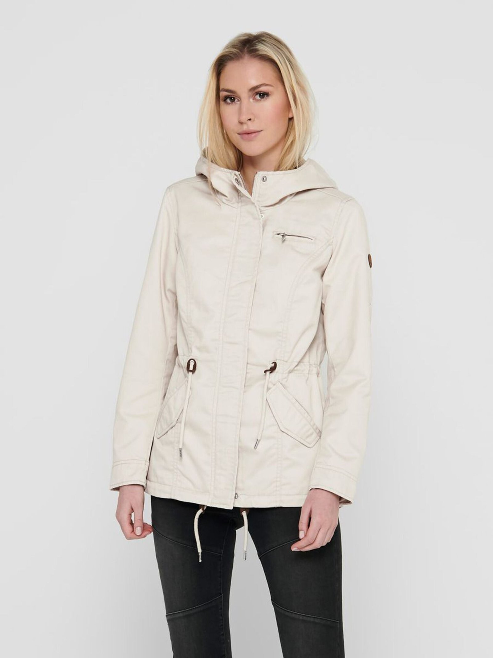 Only, Naisten Kevättakki, Lorca Canvas Parka Kitti