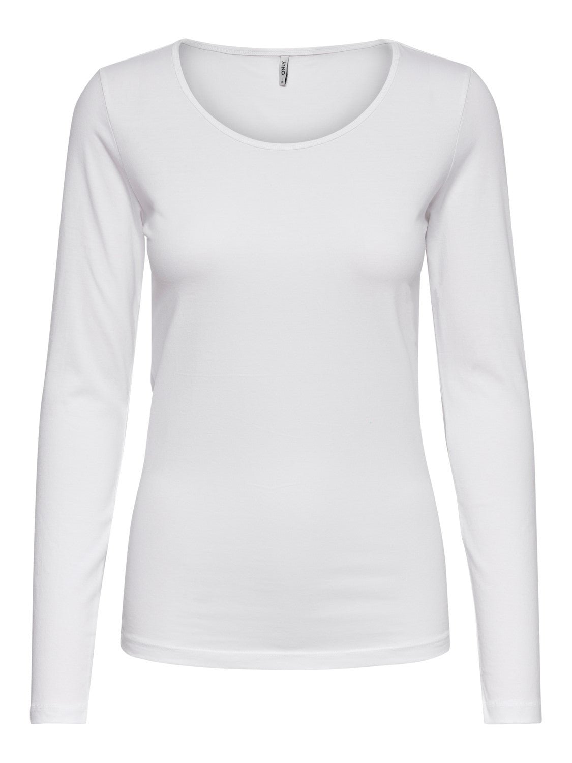 Only naisten trikoopaita, OLNLIVE LOVE LIFE LS TOP Valkoinen