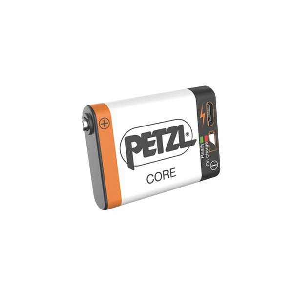 Akku Petzl Core - 1250 mAh / Micro-USB-ladattava, Micro-USB
