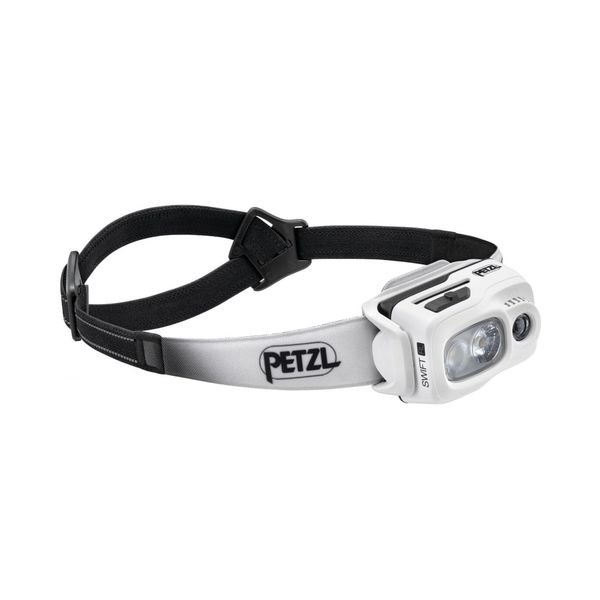 Otsalamppu Petzl Swift RL - 1100 lm / Ladattava, Valkoinen