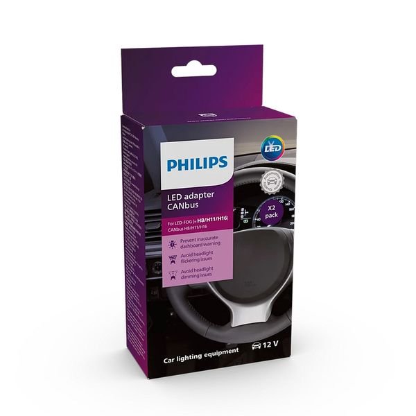 Canbus-vastus Philips H8/H11/H16 / Pari, Canbus Decoder, H8/H11/H16