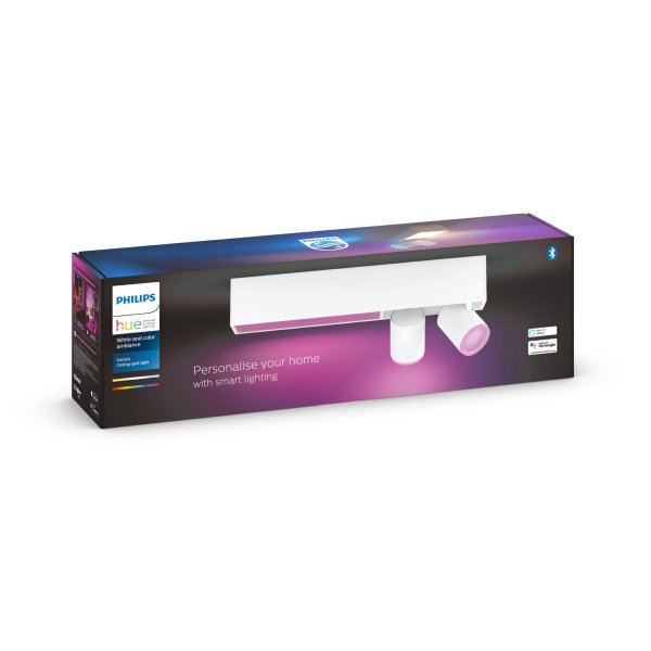 Kattovalaisin Philips Hue Centris Double WCA, GU10, Valkoinen