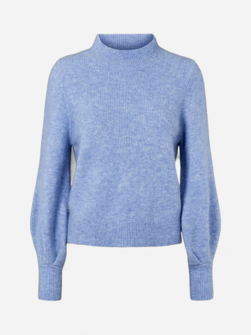 Philosophy Blues Original naisten neulepusero, MERI ALEXA SWEATER Vaaleansininen