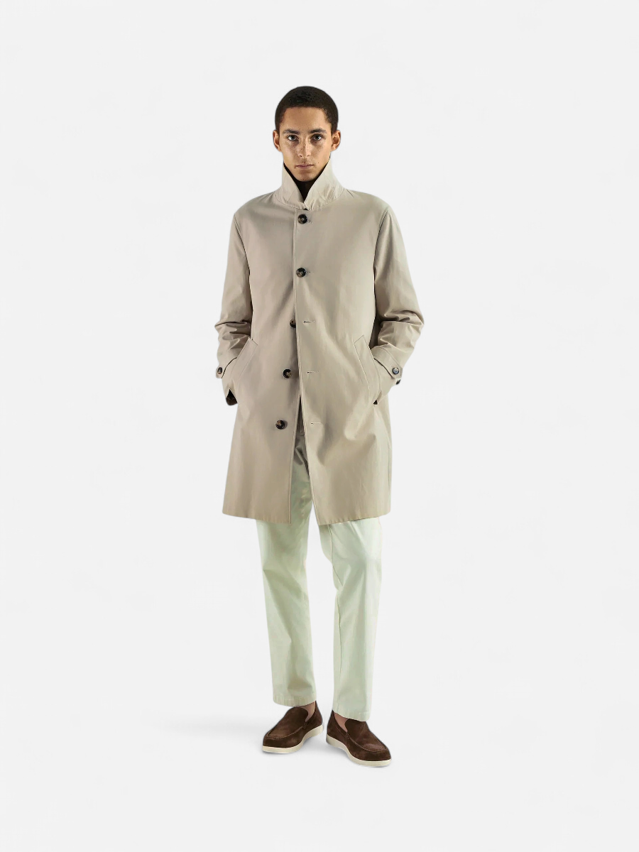 Turo miesten takki Tomar Car Coat, Beige