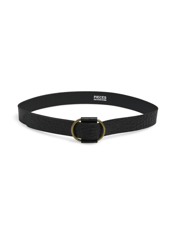 Pieces naisten vyö, PCPILJA LEATHER JEANS BELT FC Black