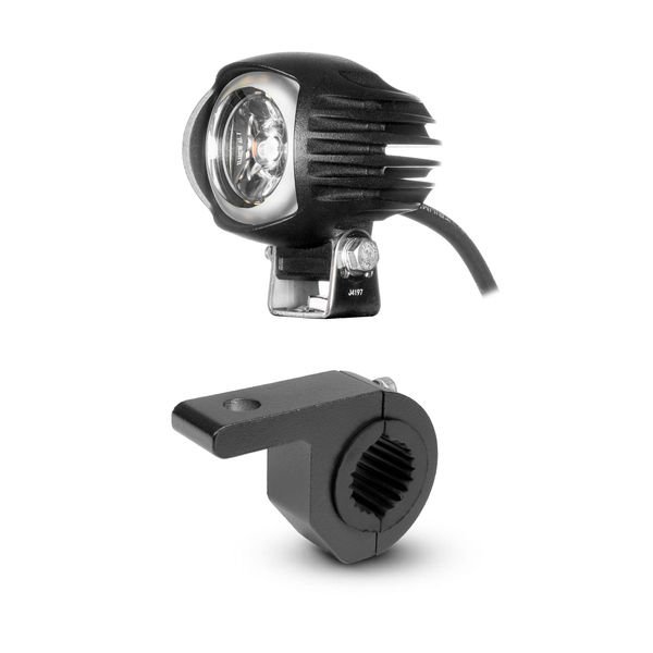Moottoripyörän valo Purelux SMAL15 - 6 cm / 15 W, Valo + Kiinnityspanta (25-31 mm)