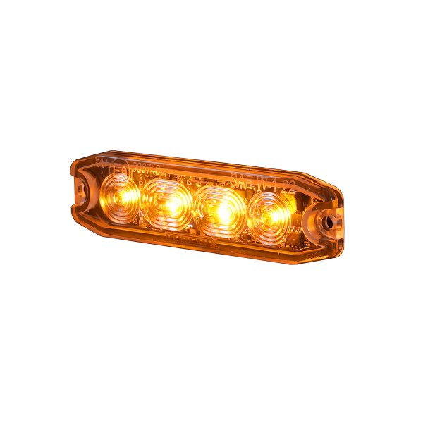 Varoitusvalo / Tasovilkku PURELUX Strobe Ultra Slim - 12/24V / 8W / 96 mm, 1 kpl