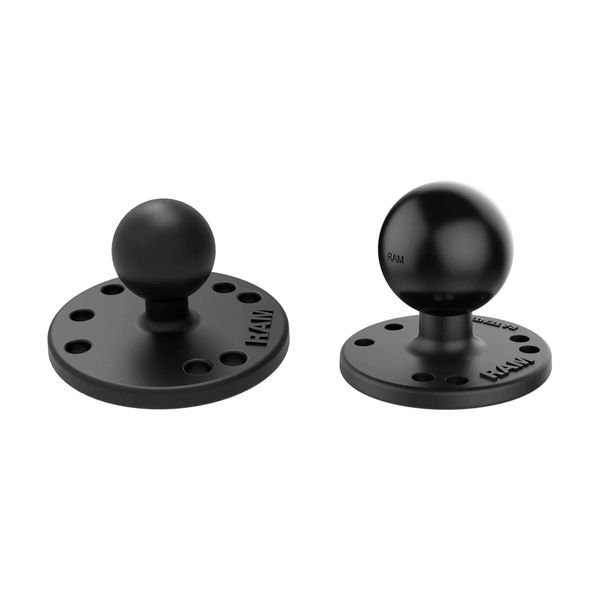 Kiinnike RAM Mounts Round Plate with Ball, B/C-koko, B-koko