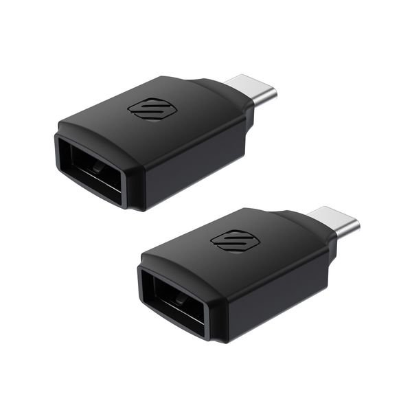 Adapteri SCOSCHE Strikeline USB-C – USB-A, 2 kpl