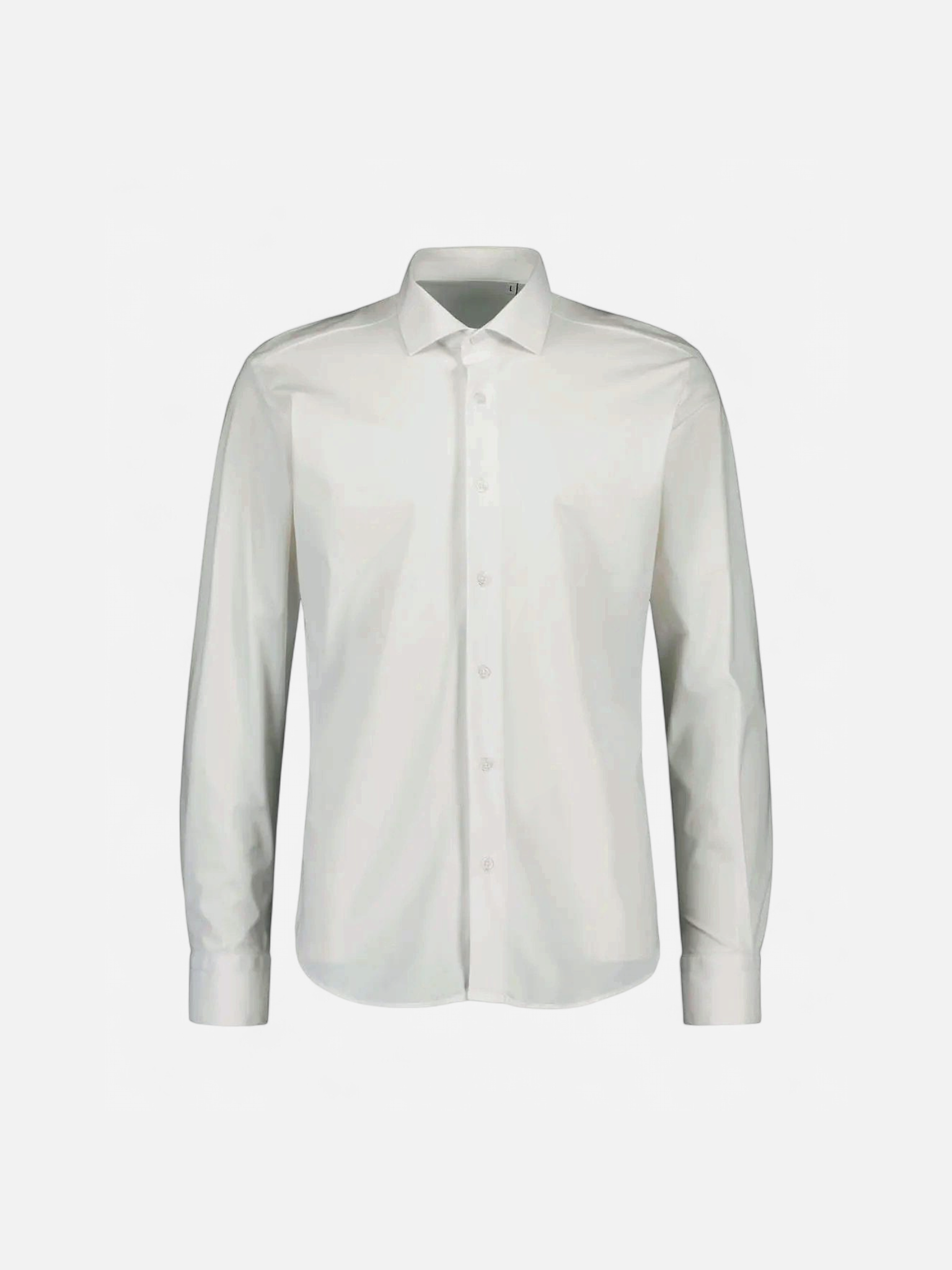 Sinnuu miesten kauluspaita Performance Technical Shirt LS, valkoinen
