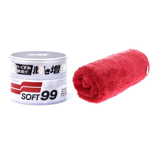Autovaha Soft99 Pearl & Metallic Soft, 320 g, Vaha + Kiillotusliina