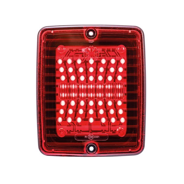 Takavalo Strands Ize Led Tail Light - Punainen / 24V / 130 mm