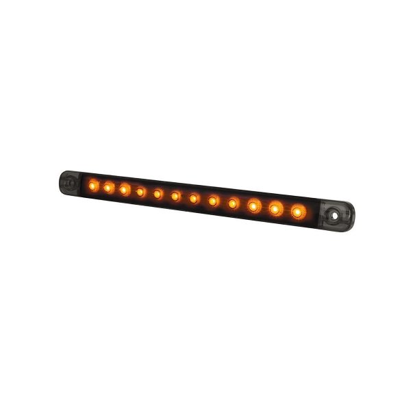 Suuntavilkku Strands Dark Knight Slim Indicator led - 12/24V / 6W / 238 mm