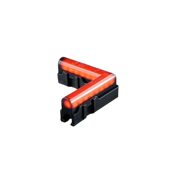 Huomiovalo / Äärivalo Strands Freedom Dark Line Corner - 12/24V / 2W / 63 mm, Punainen