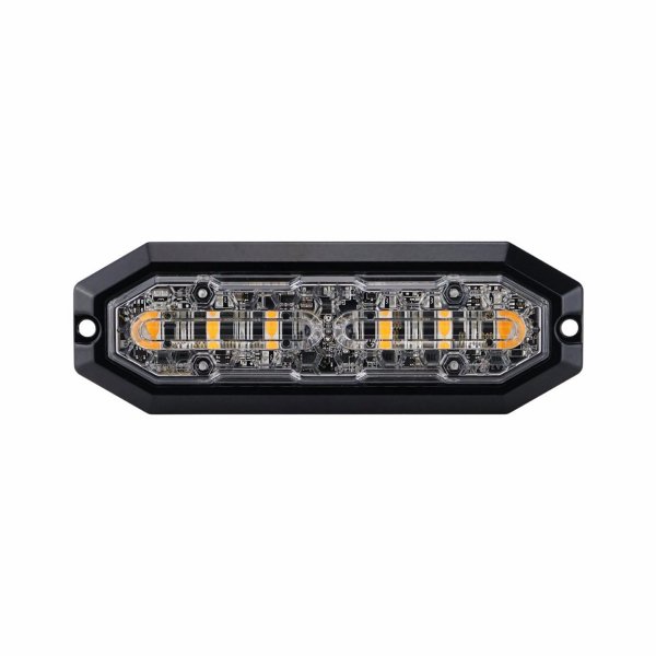 Varoitusvalo / Tasovilkku Strands Lighthead - Oranssi / 12/24V / 15,6W / 132 mm