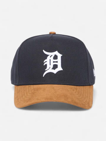 New Era miesten lippis Suede Visor E-Frame Detroit Tigers, tummansininen