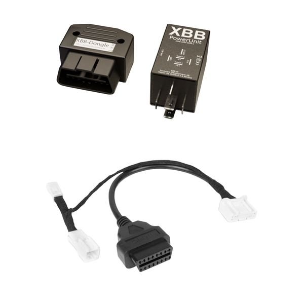 Kytkentärele lisävaloille XBB OBD Dongle & PowerUnit, Tesla Model S, 3, X, Y, Tesla Model Y Juniper (2025+)