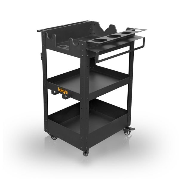 Autonhoitokärry Tokya Detailing Trolley - 3 tasoa