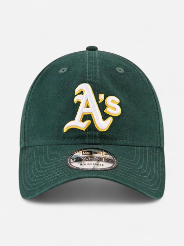 New Era unisex lippis 9TWENTY Oakland Athletics, vihreä