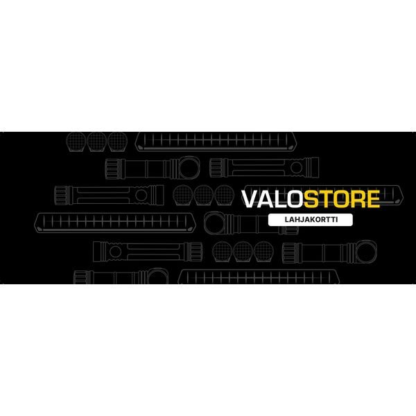 Lahjakortti VALOSTORE.FI, 10€