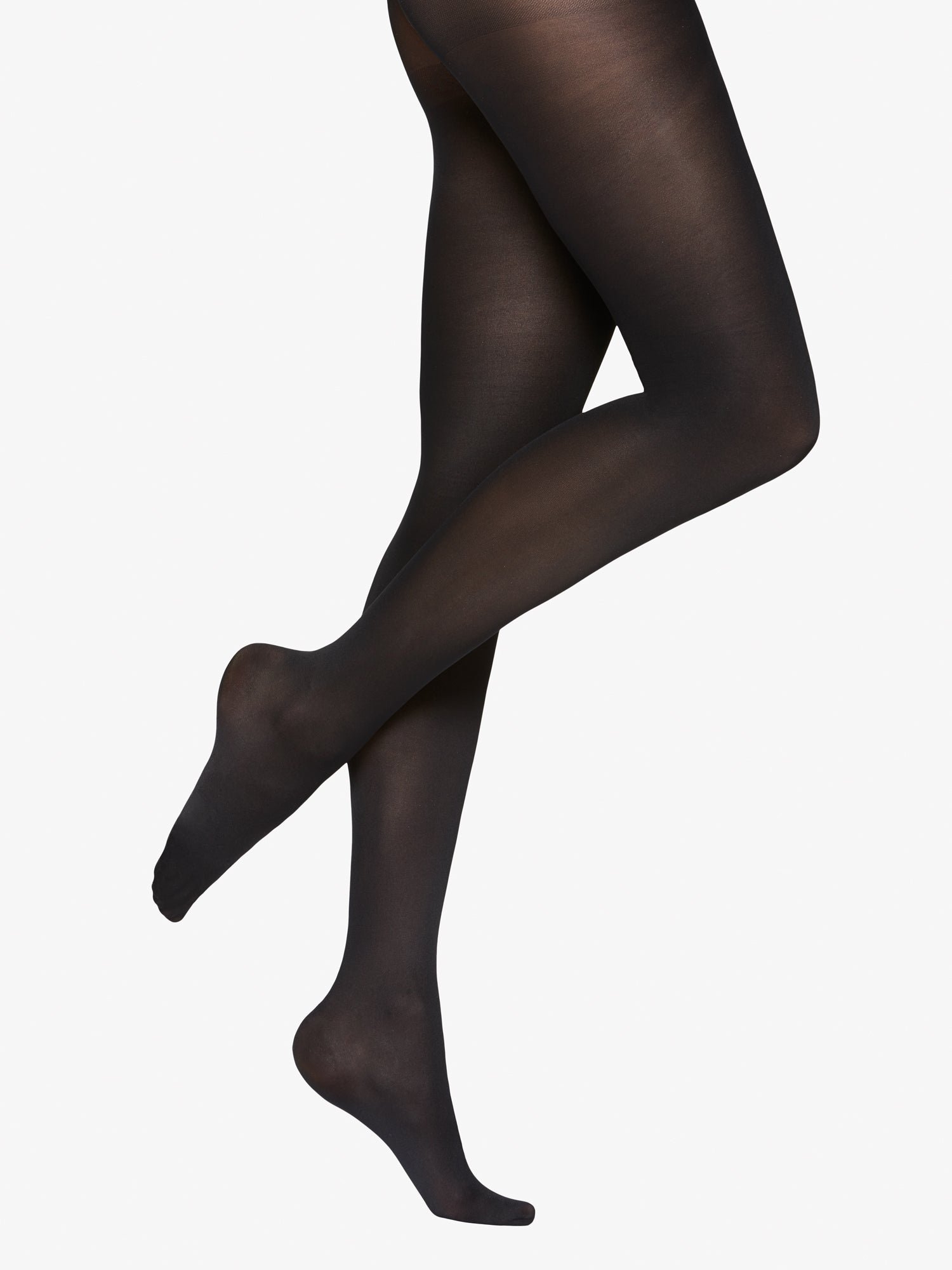 Vogue Sukkahousut 2 Pr 60 Den, Opaque 2-pack Matt. Musta