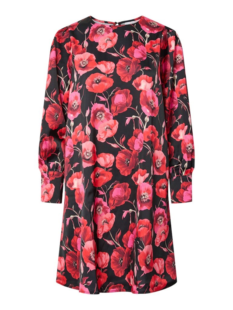 Y.A.S naisten juhlamekko, YASMASSIMA LS DRESS S. Black