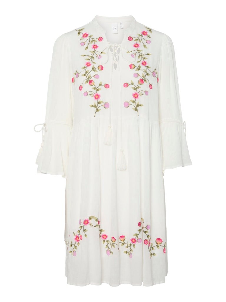 Y.A.S naisten mekko, YASCHELLA 3/4 TUNIC NEW Valkopohjainen Kuosi