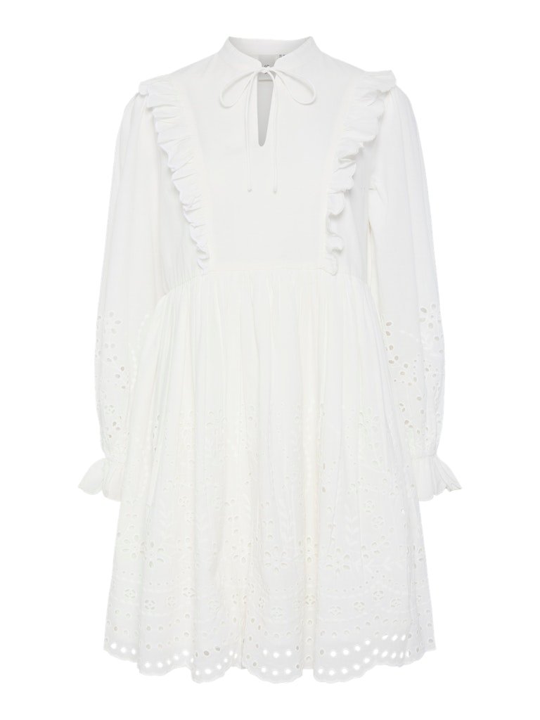 Y.A.S naisten mekko YASLUMA LS DRESS S, valkoinen