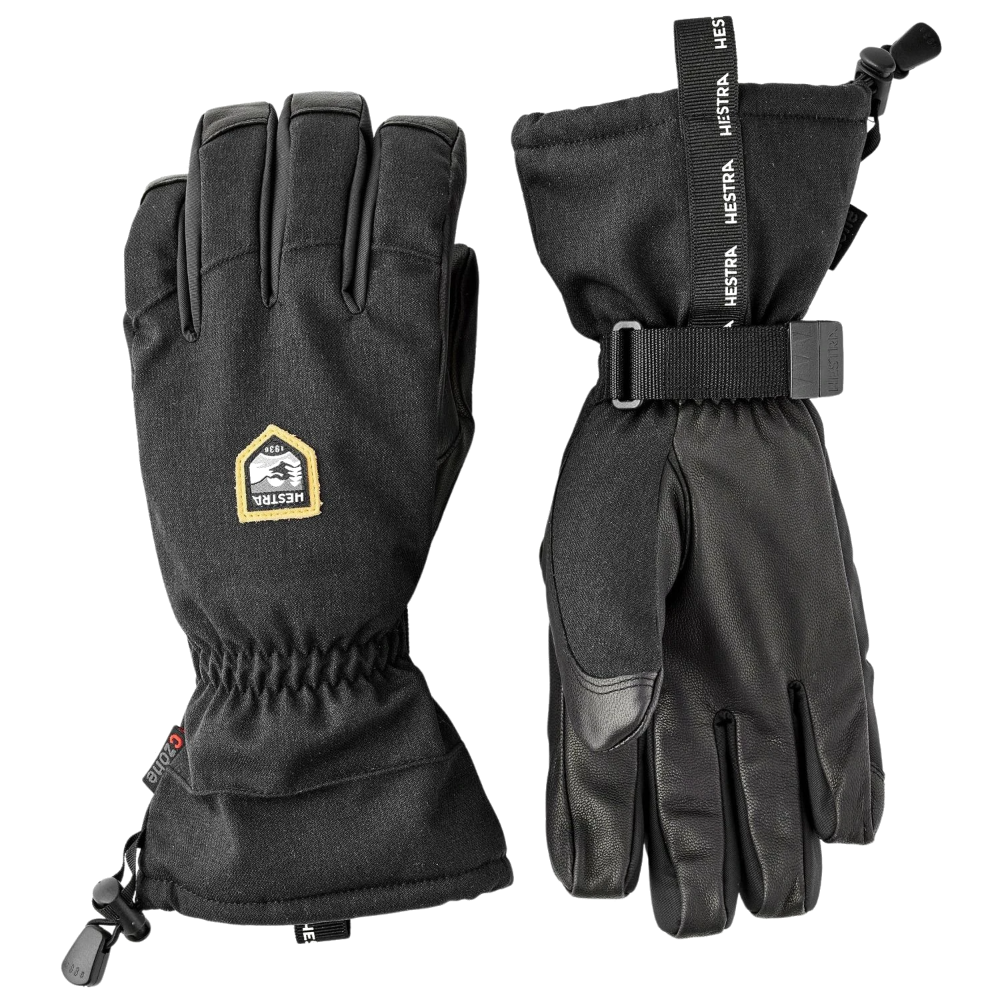 Hestra CZone Mountain 5 Finger hanskat, Black