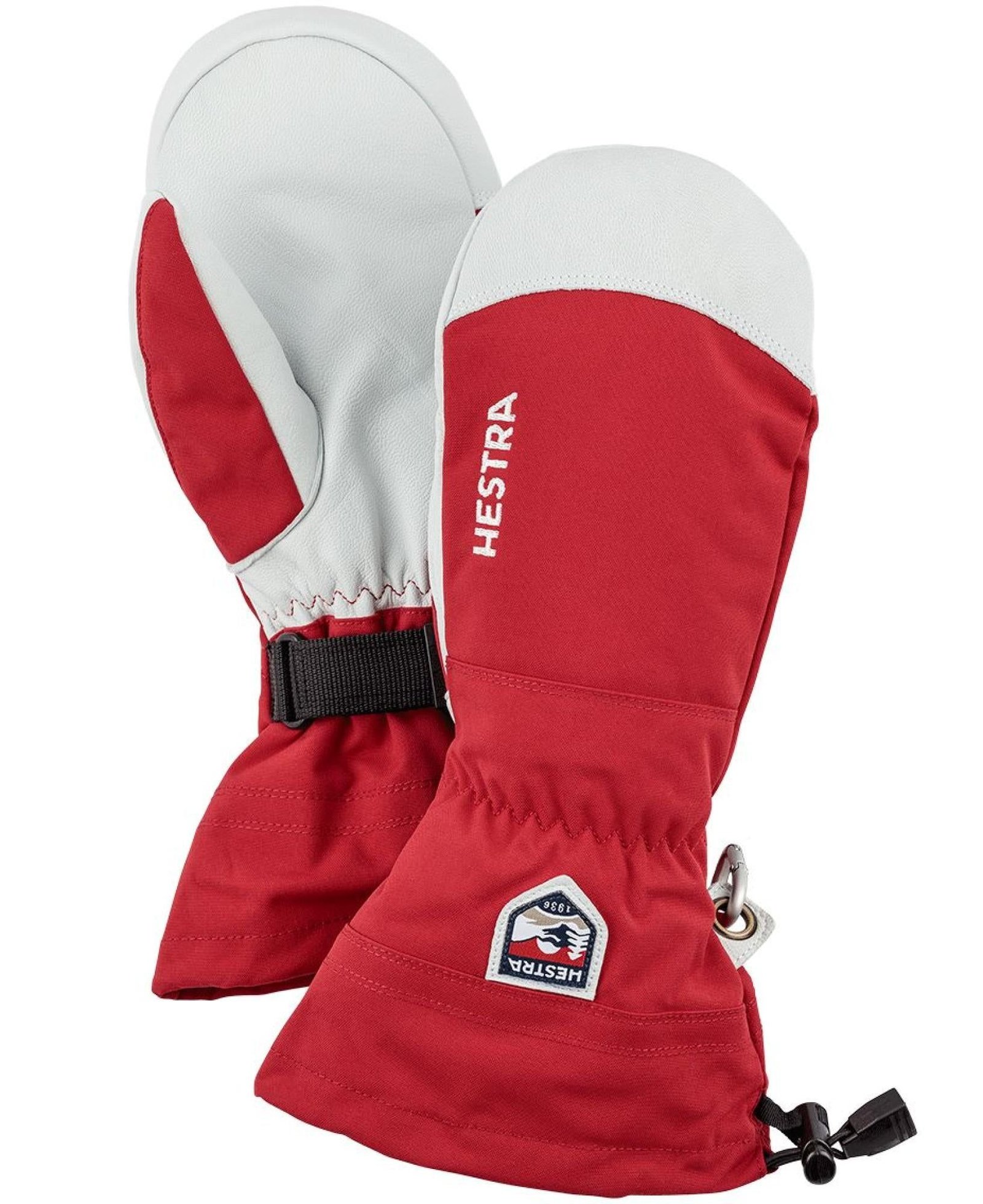Hestra Army Leather Heli Ski Rød