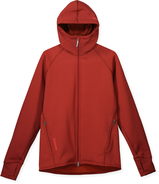 Houdini Power Houdi fleecetakki, Deep Red