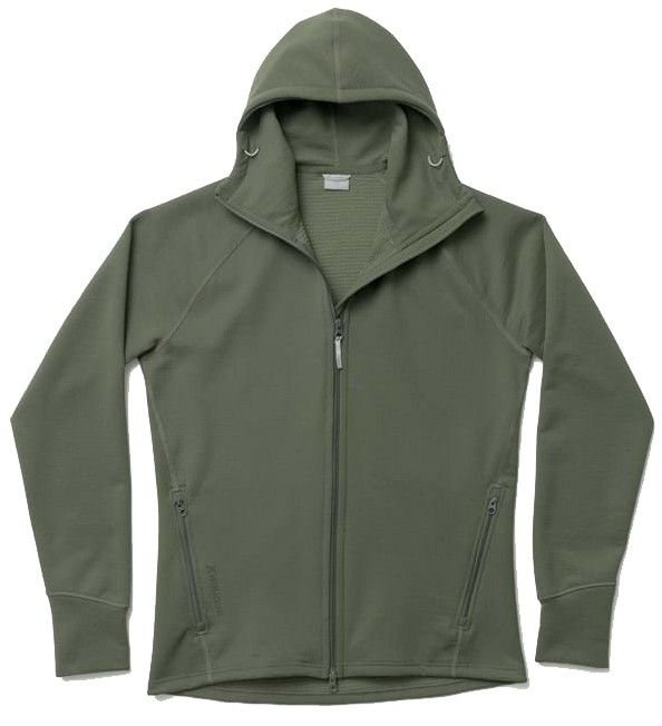 Houdini Mono Air Houdi fleecetakki, Baremark Green