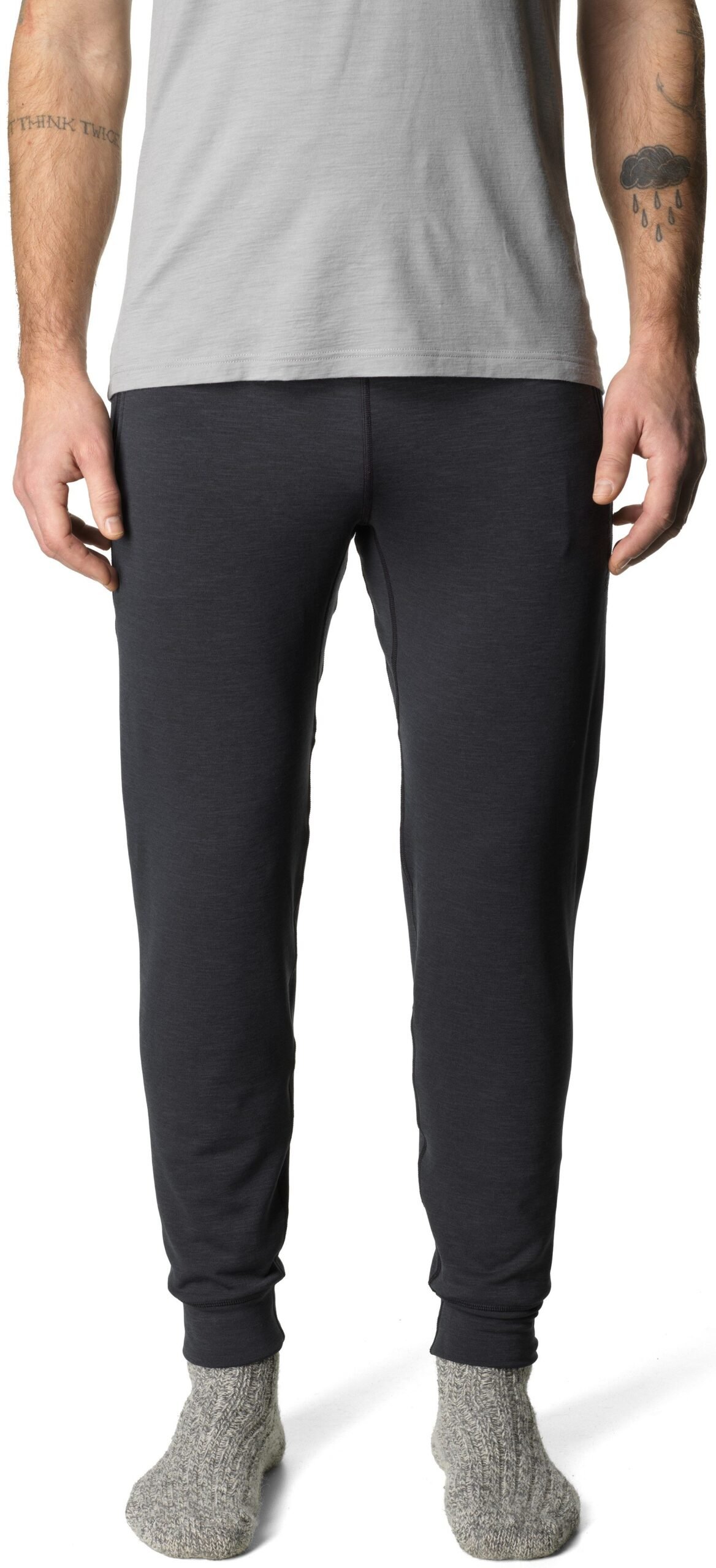 Houdini Outright Pants Rock fleecehousut, Black
