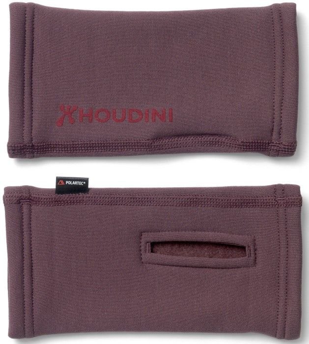 Houdini Power Wrist Gaiters -ranteenlämmittimet (Red Illusion)