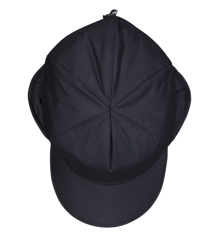 Houdini Dunfri Cap vuorillinen lippalakki, musta