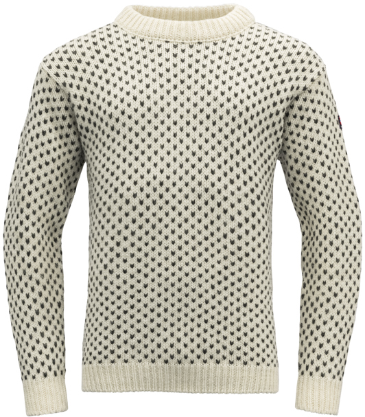 Devold Nordsjø Sweater Crew Neck Offwhite