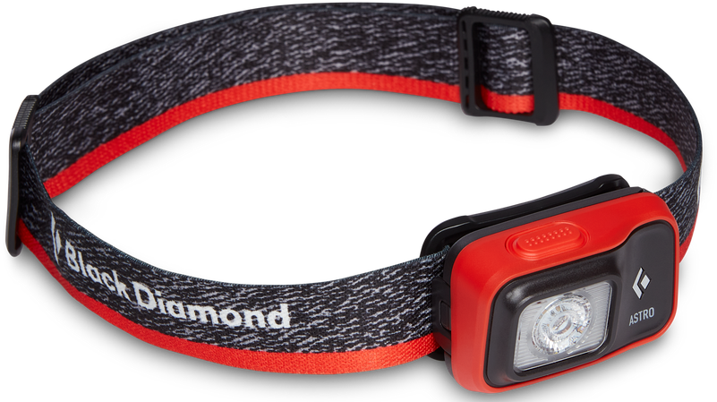 Black Diamond Astro 300 Headlamp otsalamppu, tummanharmaa/punainen