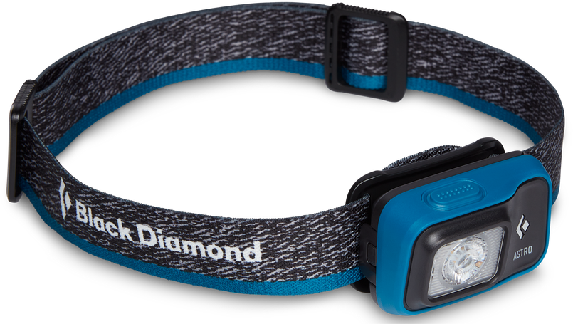 Black Diamond Astro 300 Headlamp otsalamppu, tummanharmaa/sininen