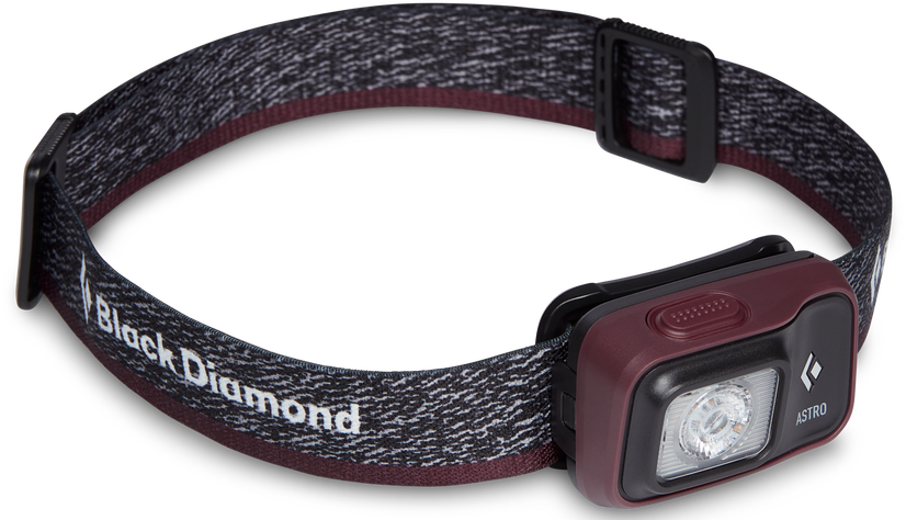 Black Diamond Astro 300 Headlamp otsalamppu, tummanharmaa/viininpunainen