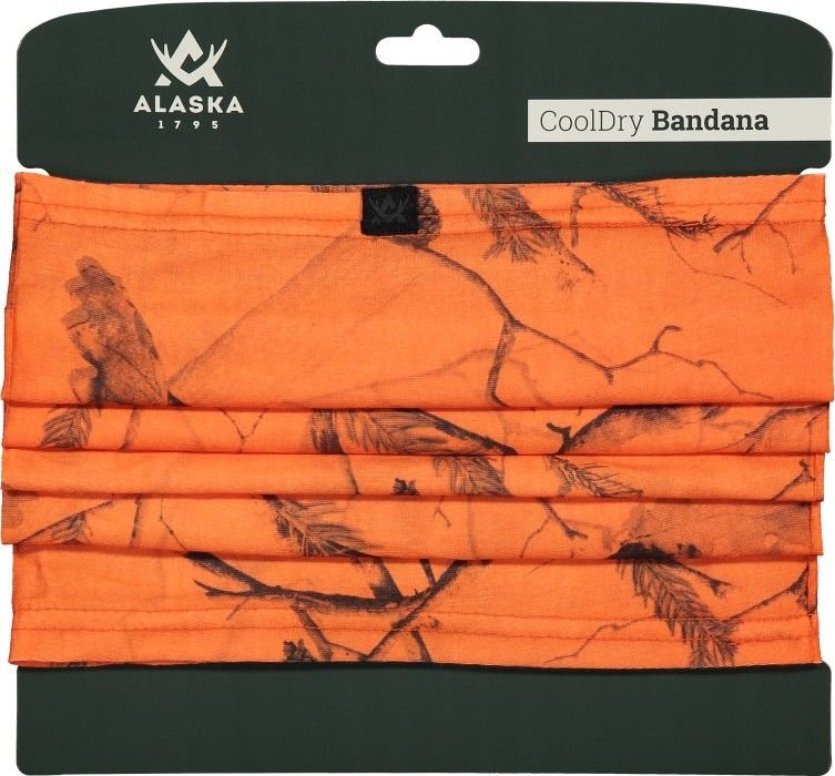 Alaska 1795 CoolDry Bandana, Blaze 3D