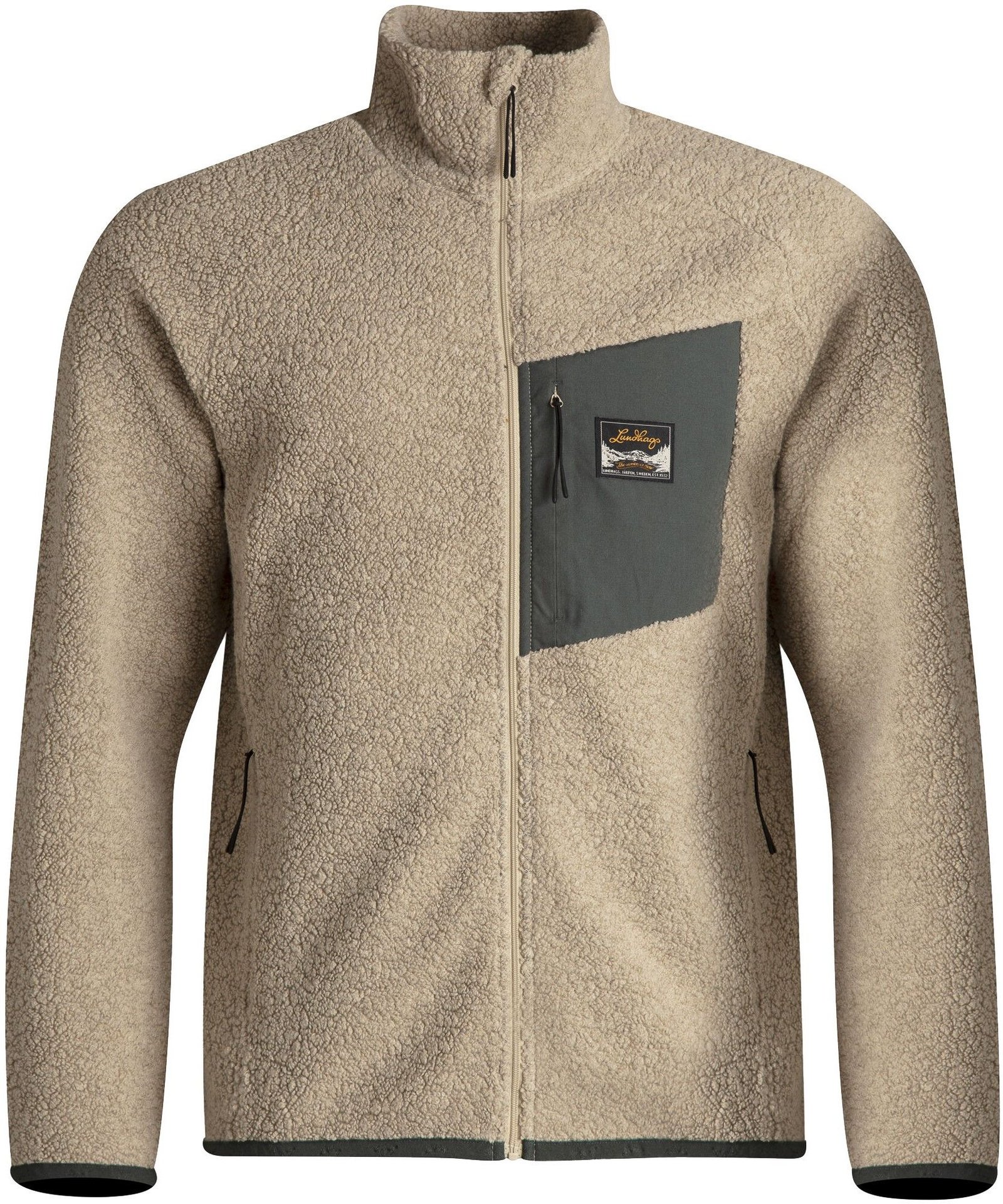 Lundhags Flok Wool fleecetakki, beige