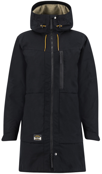 Lundhags Knak Pile Parka parkatakki, musta