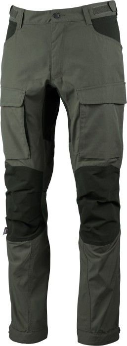 Lundhags Authentic II -ulkoiluhousut tummanvihreä
