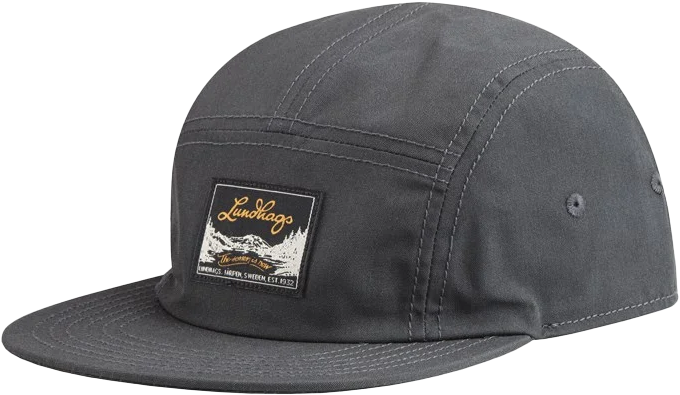 Lundhags Core Cap Unisex lippalakki, tummanharmaa