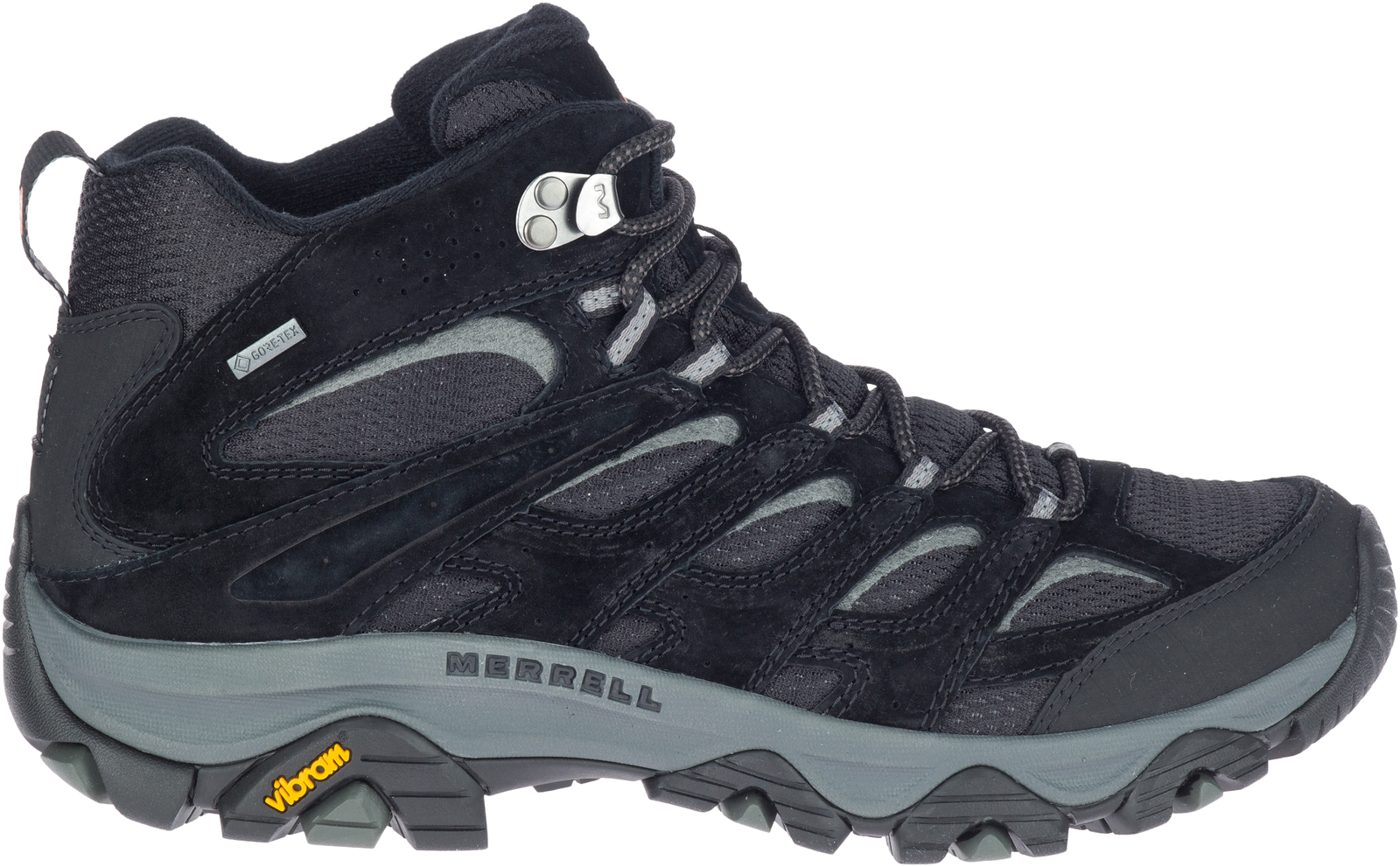 Merrell Moab 3 Mid GTX vaelluskenkä, musta/harmaa
