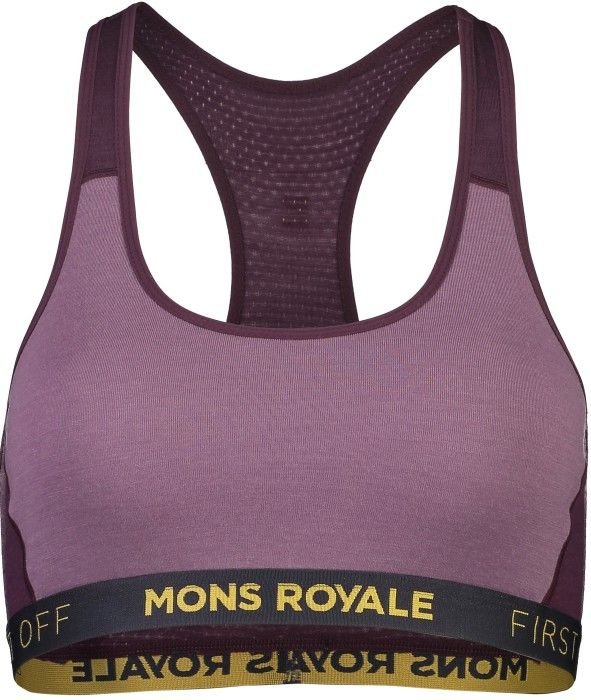 Mons Royale Sierra Sports Bra urheiluliivit, violetti