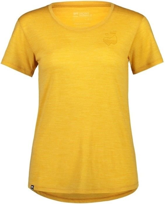Mons Royale Zephyr Merino Cool naisten t-paita, Gold