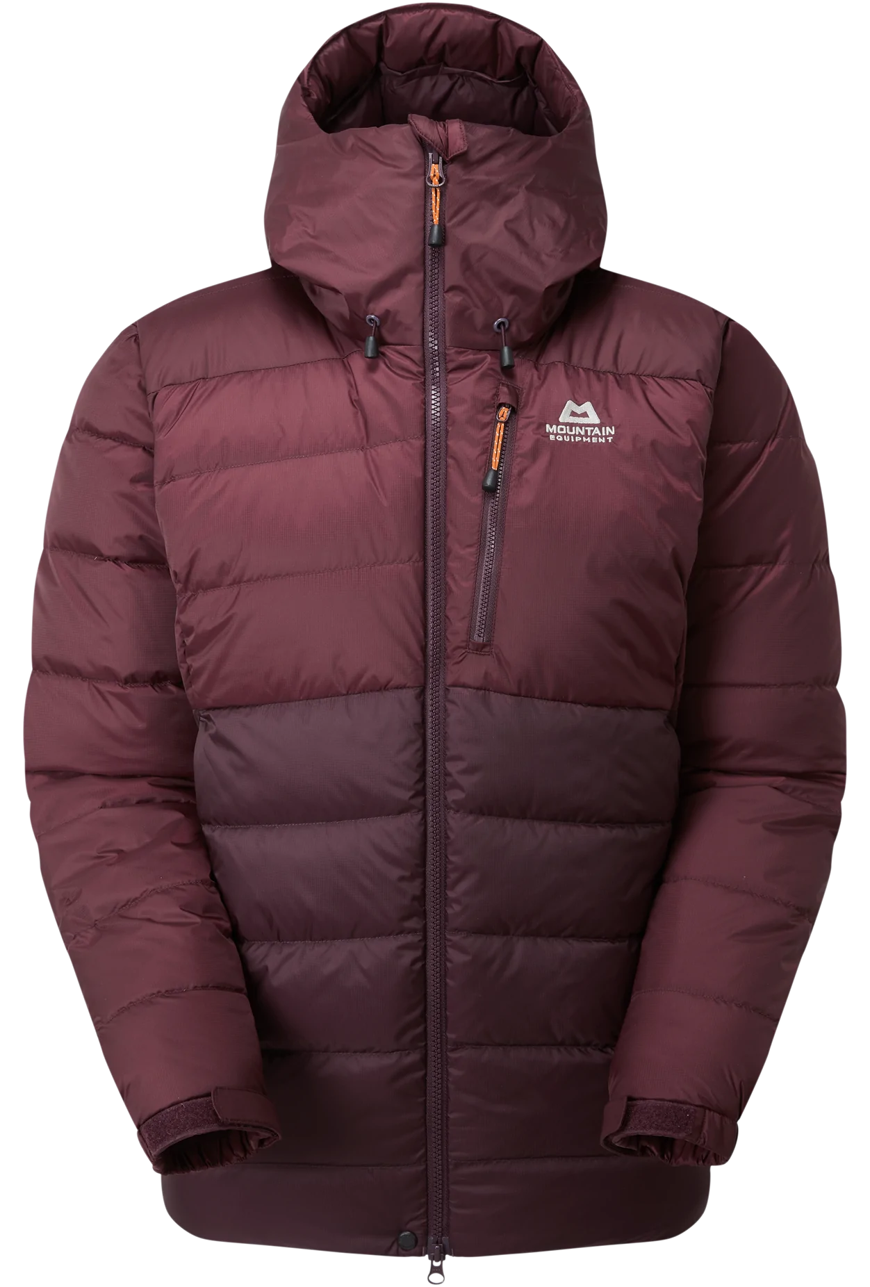 Mountain Equipment Trango Jacket naisten untuvatakki, viininpunainen/punaruskea